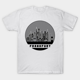 Frankfurt Germany Skyline T-Shirt